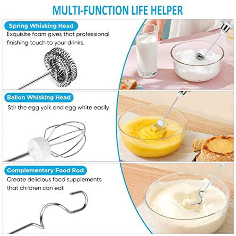 Home Fashion Milk Blender Handheld Whisk