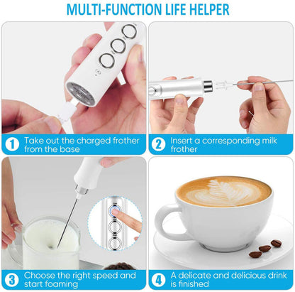 Home Fashion Milk Blender Handheld Whisk