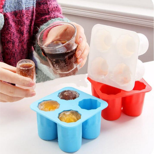 Silicone Ice Maker Mould Bar Party Drink Ice Tray Cool Shape Ice Cube Freeze Mold