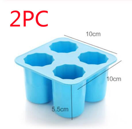 Silicone Ice Maker Mould Bar Party Drink Ice Tray Cool Shape Ice Cube Freeze Mold
