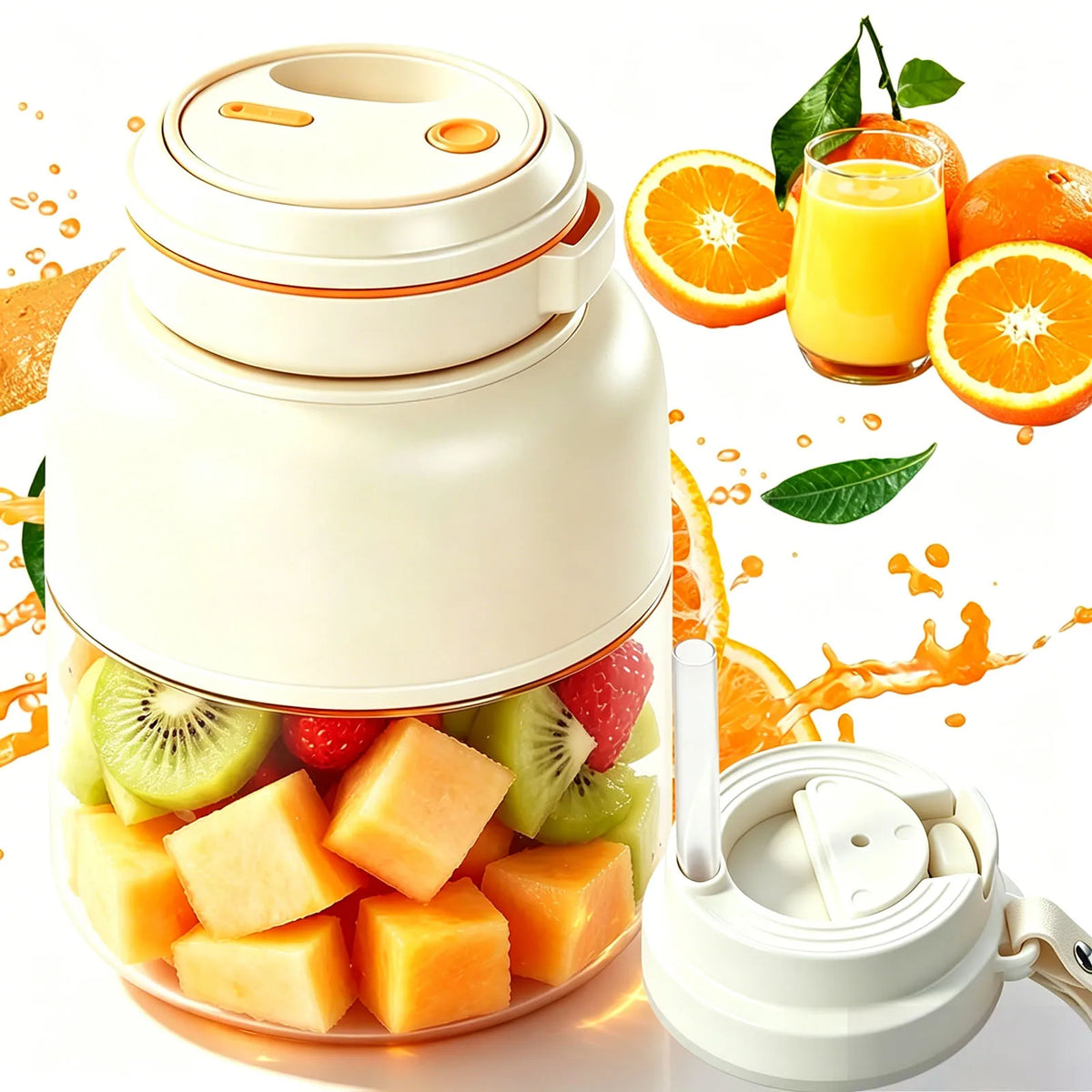 1300ML Portable Electric Juicer Blender for Home
