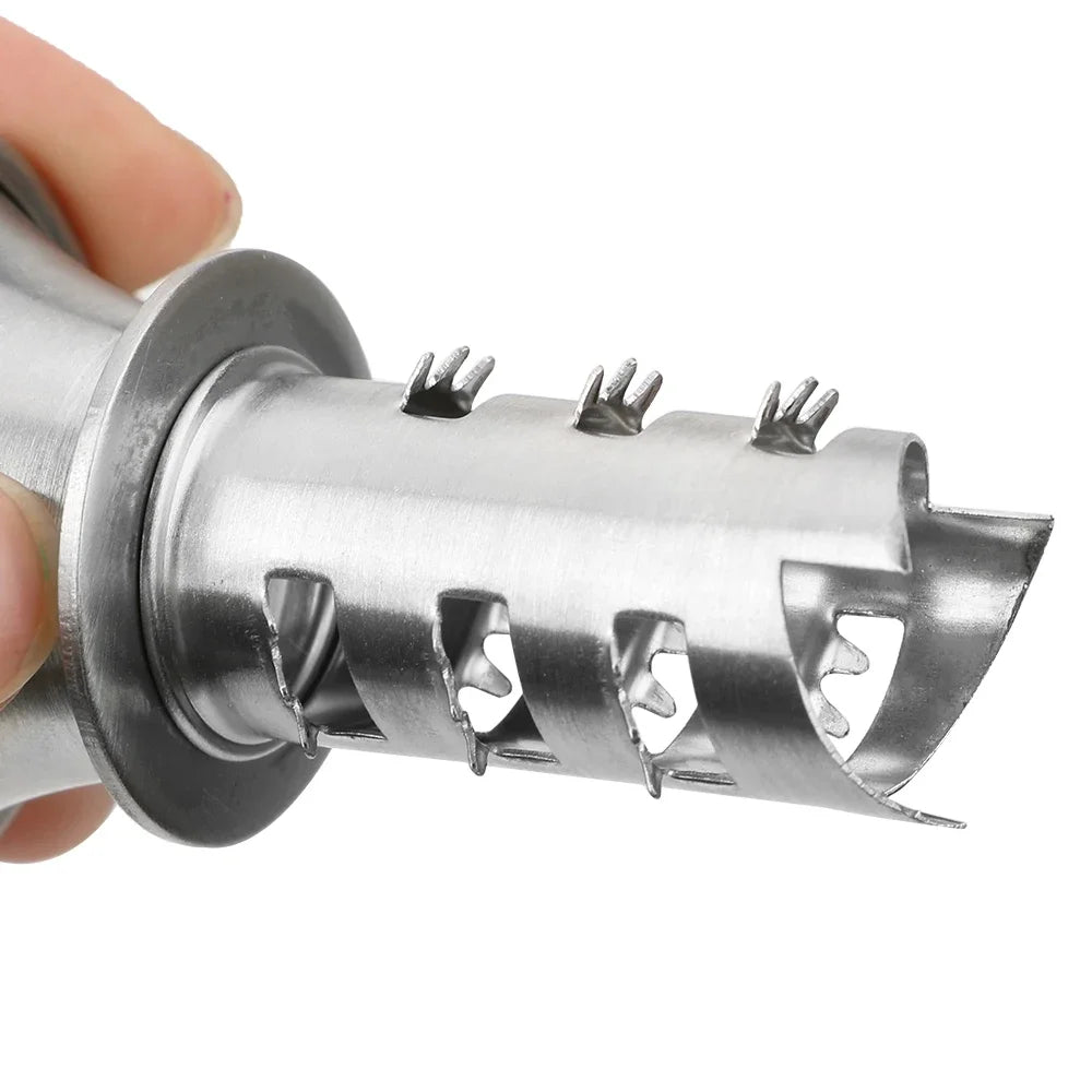 Hand Juicer Pourer Screw Stainless Steel
