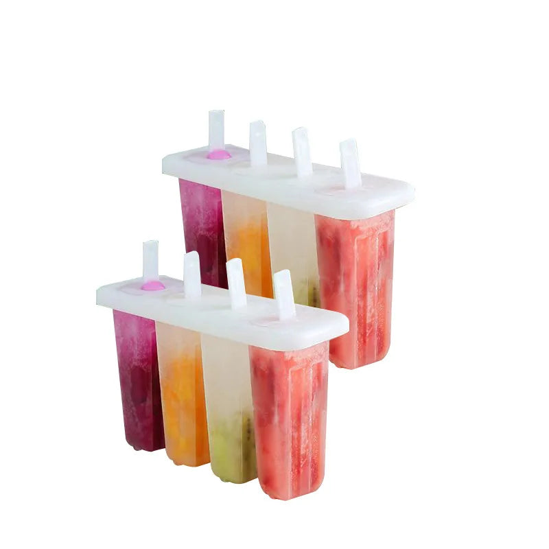 Popsicle Mold Set DIY Reusable Maker for Yogurt
