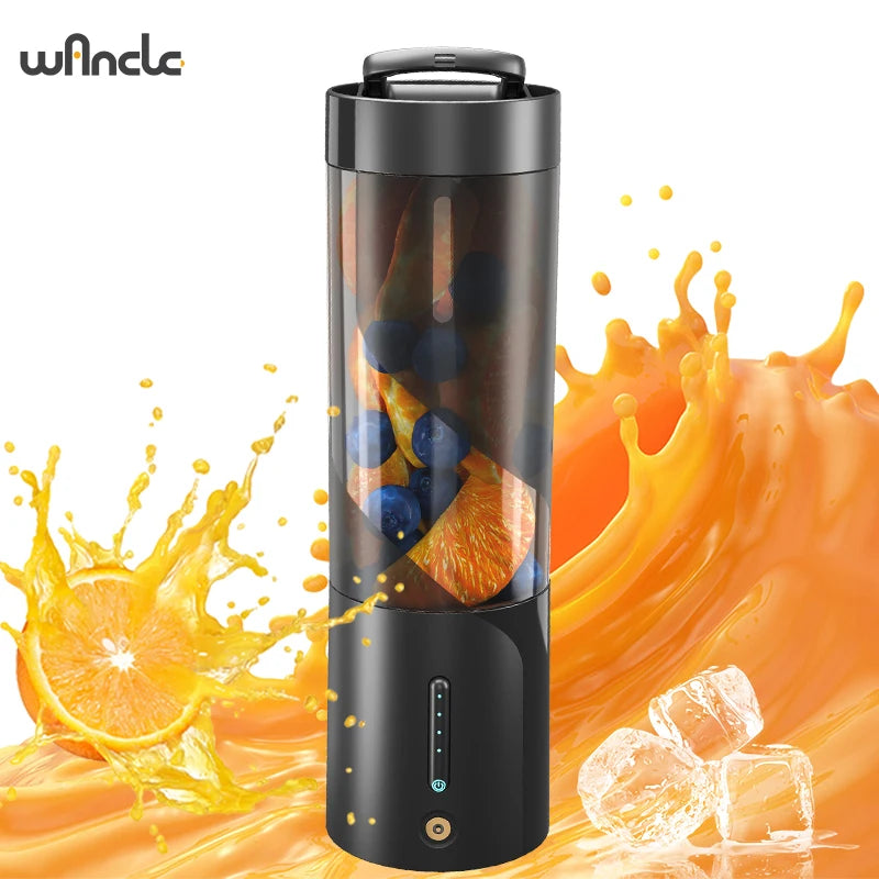 Portable Electric Juice Blender USB Rechargeable Fruit Juicer