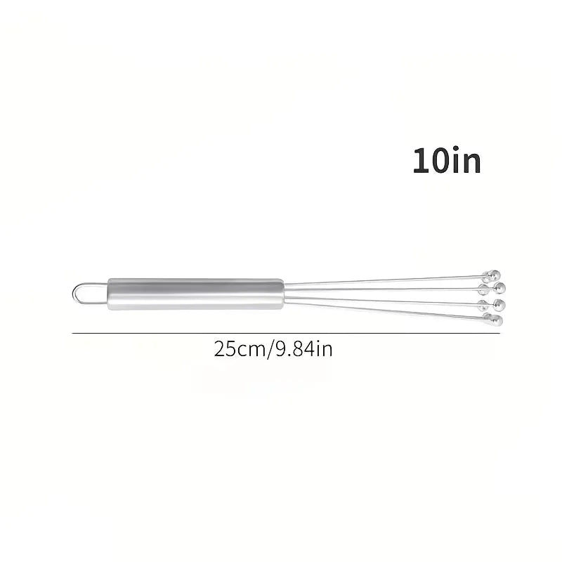 Stainless Steel Ball Whisk Set Manual Mixer