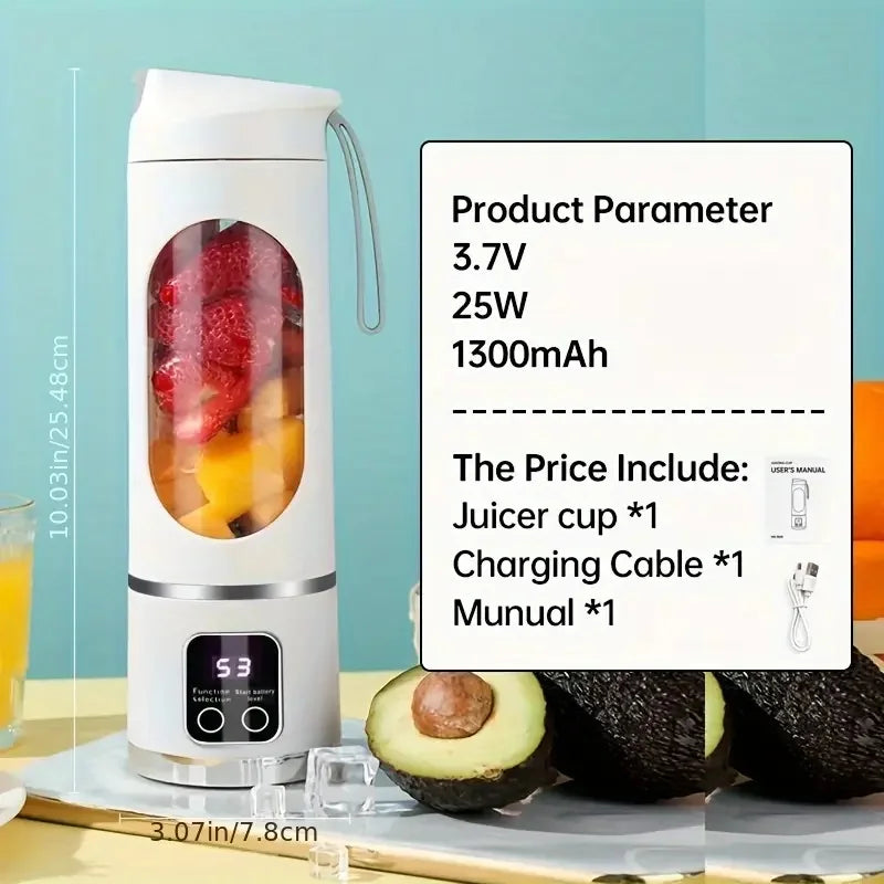 Handheld juicer portable blender USB charging juice maker