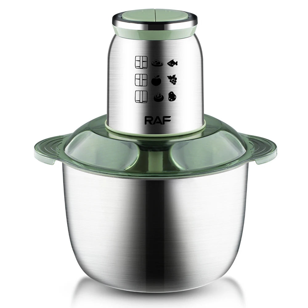 5L Electric Meat Grinder Stainless Steel Chopper Meat Mincer
