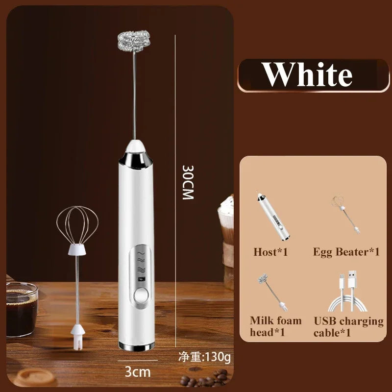 High Quality Electric Milk Frother Foam Maker Handheld