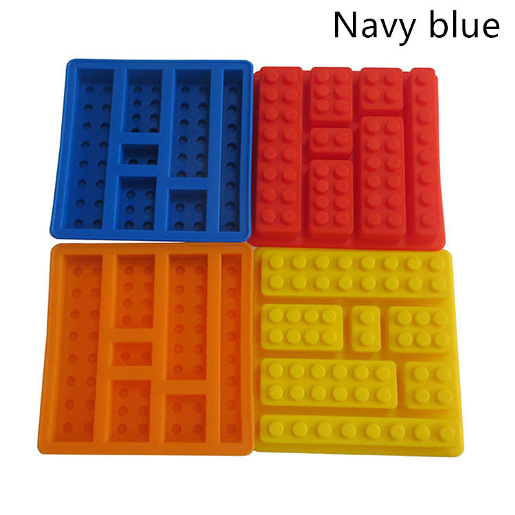 Puzzle Silicone Building Block Ice Tray Ice Mold Size Square Mold
