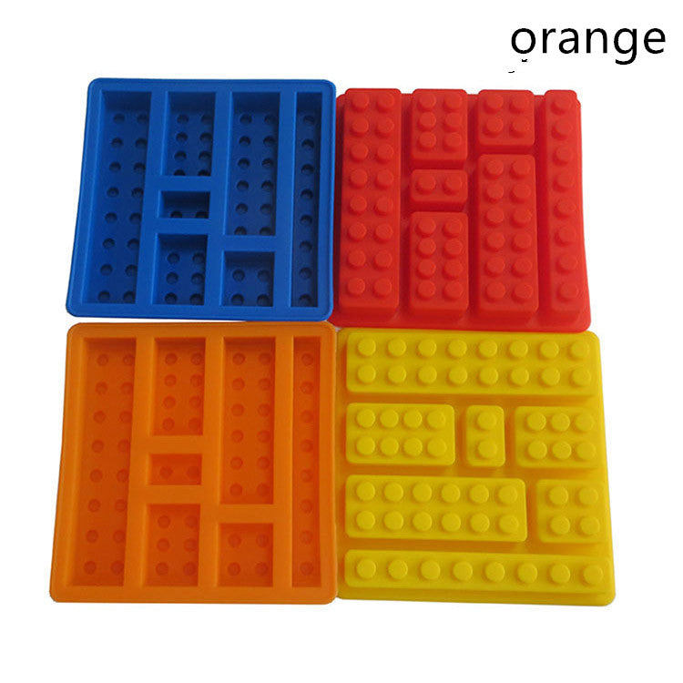 Puzzle Silicone Building Block Ice Tray Ice Mold Size Square Mold