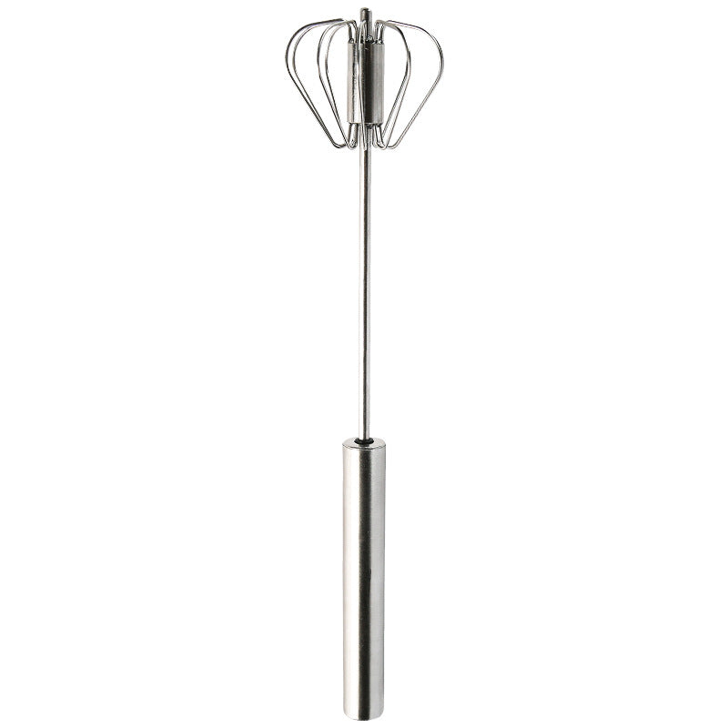 Semi-automatic Stainless Steel Egg Beater Whisk Hand Pressure