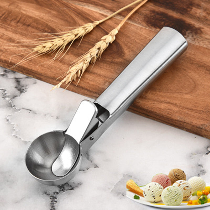 Ice Cream Scoops Stacks Stainless Steel Ice Cream Digger Non-Stick
