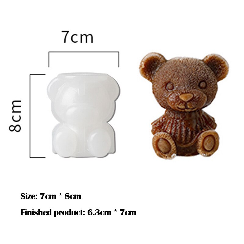 Ice Cube Mold Silicone Cute Animal Ice Cube Mold