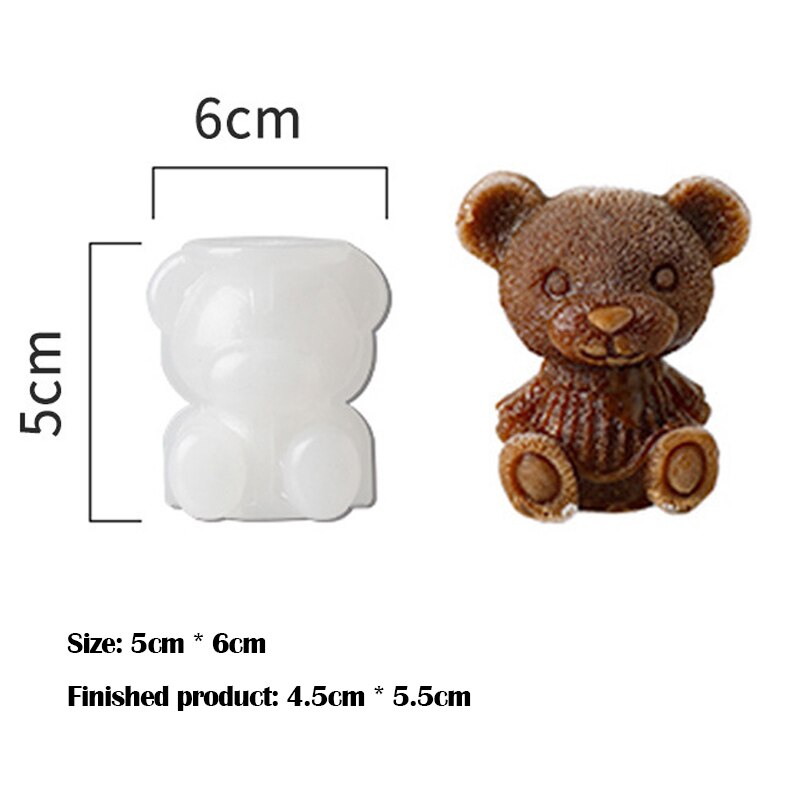 Ice Cube Mold Silicone Cute Animal Ice Cube Mold