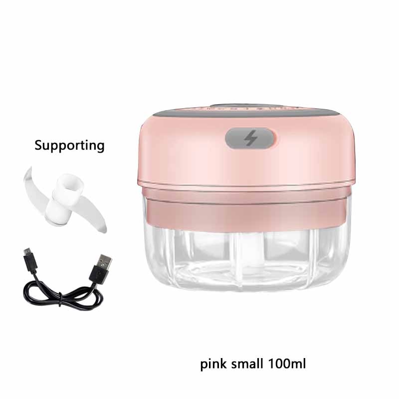 Mini Electric Garlic Chopper USB Charging Ginger Masher