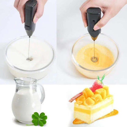 Electric Milk Foamer Coffee Machine Mixer Hand Ground
