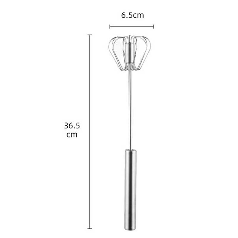 Stainless Steel Whisk Manual Mixer Kitchen Bar