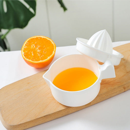 Manual Plastic Fruit Tool Orange Lemon Portable Citrus Juicer