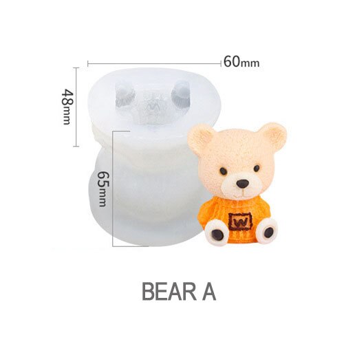 Ice Cube Mold Silicone Cute Animal Ice Cube Mold