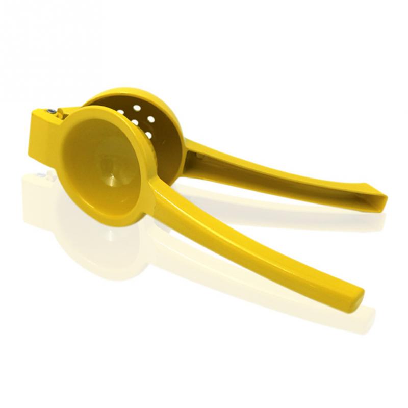 Metal Lemon Squeezer Hend Held Juicer Double Bowl