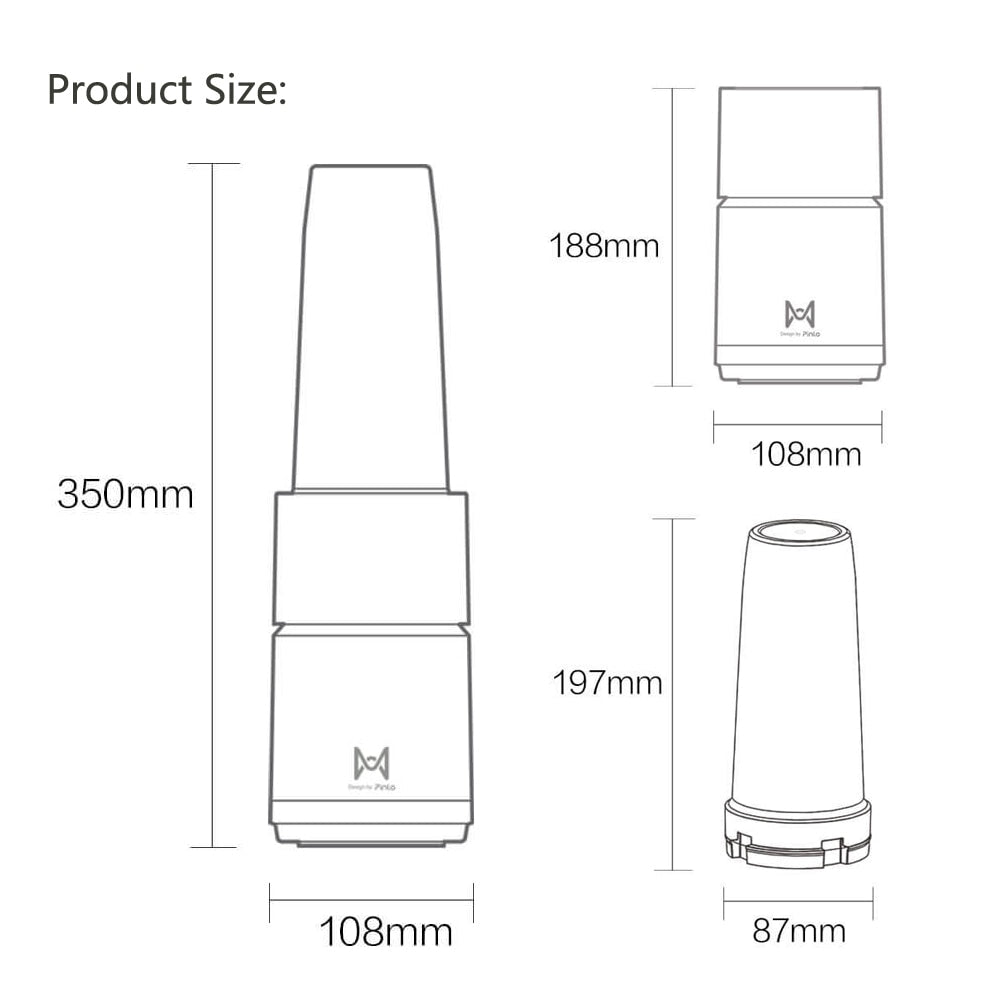 Mini Electric Fruit Vegetable Juicer Fruit Squeezer