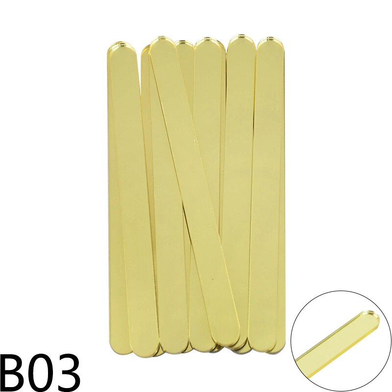 Acrylic Ice Cream Sticks Popsicle Stick Multicolor
