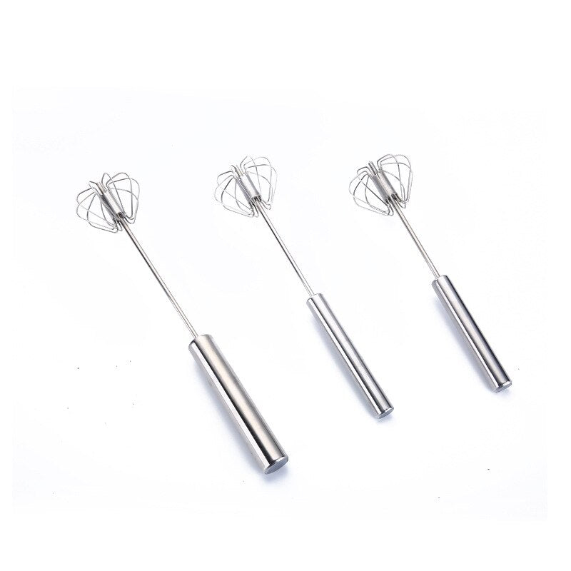 Stainless Steel Whisk Manual Mixer Kitchen Bar