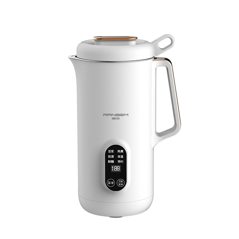 220V Soymilk Maker Smart Blender Electric Juicer Multifunction Filter-free