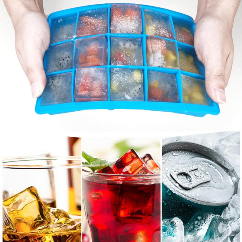 Ice Cube Tray Food Grade Silicone Ice Cube Maker