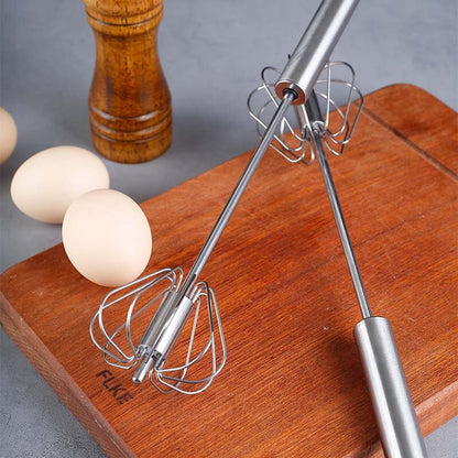 Stainless Steel Whisk Manual Mixer Kitchen Bar