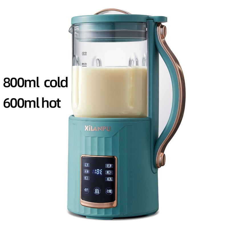 220V Soymilk Maker Smart Blender Electric Juicer Multifunction Filter-free