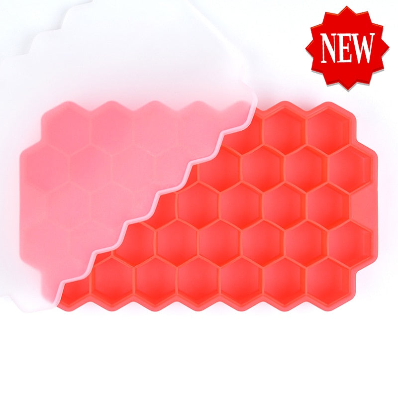Honeycomb Ice Cube Trays Reusable Silicone Ice cube