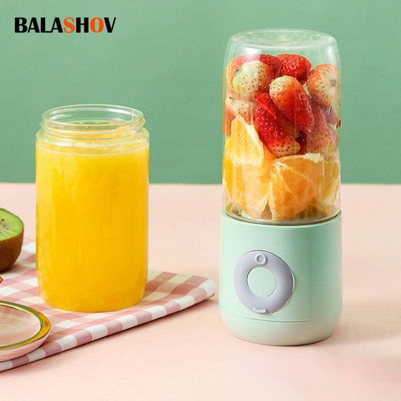 6 Cutter Portable Juicer Blender USB Electric Mixer