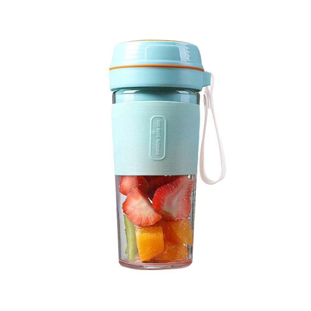Portable Size USB Electric Fruit Juicer Handheld Mini Food Processor