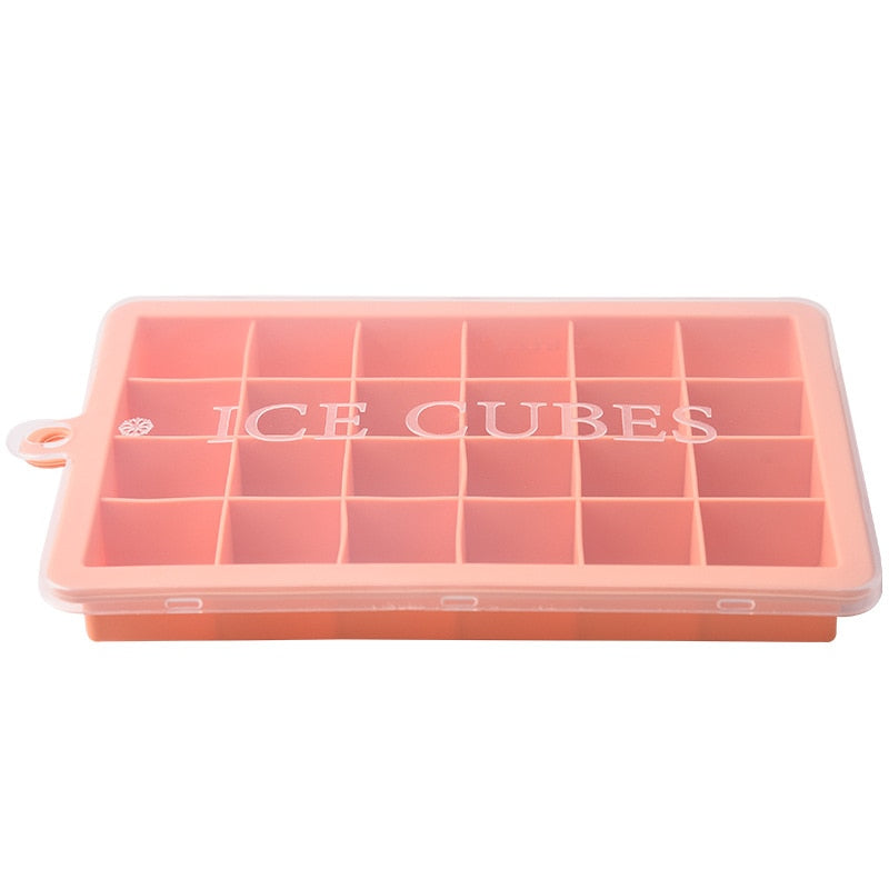 Ice Cube Tray Food Grade Silicone Ice Cube Maker