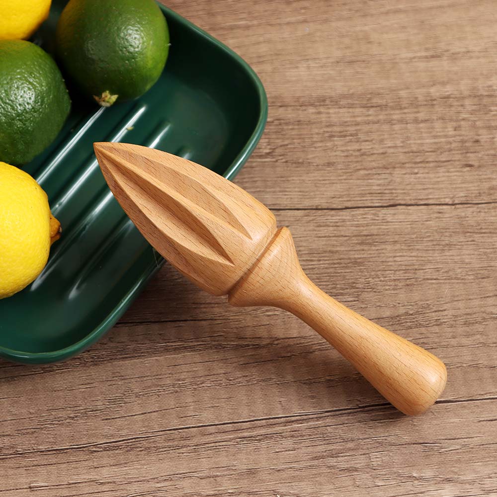 Orange Manual Lemon Juicer Mini Fruit Juicers Wooden