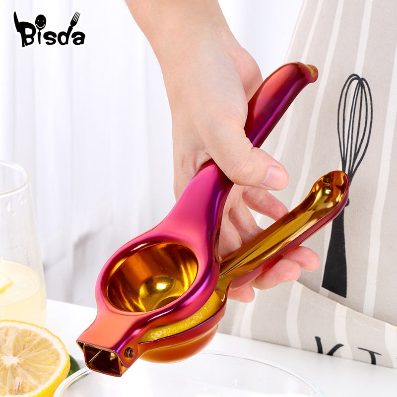 Stainless steel Lemon Squeezer Manual Fruit Juicer Squeezing Lemon