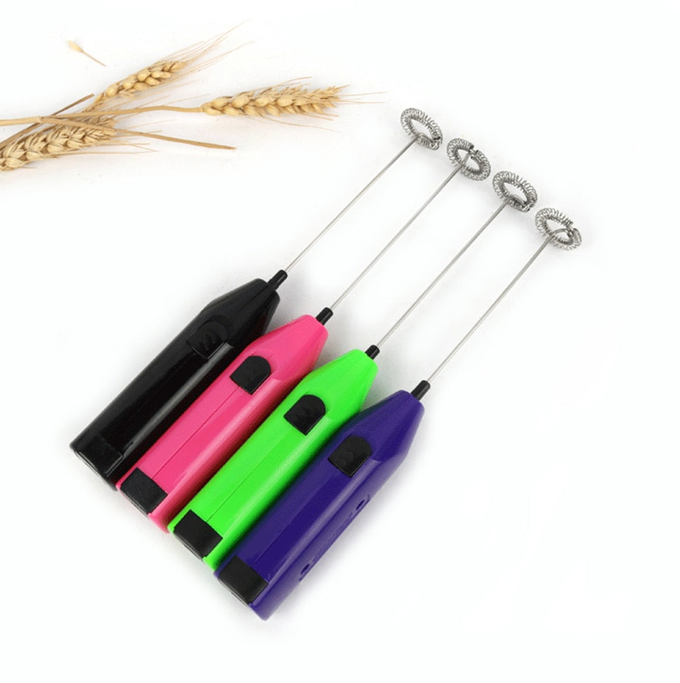 Milk Foamer Coffee Whisk Mixer Handle Stirrer Cappuccino