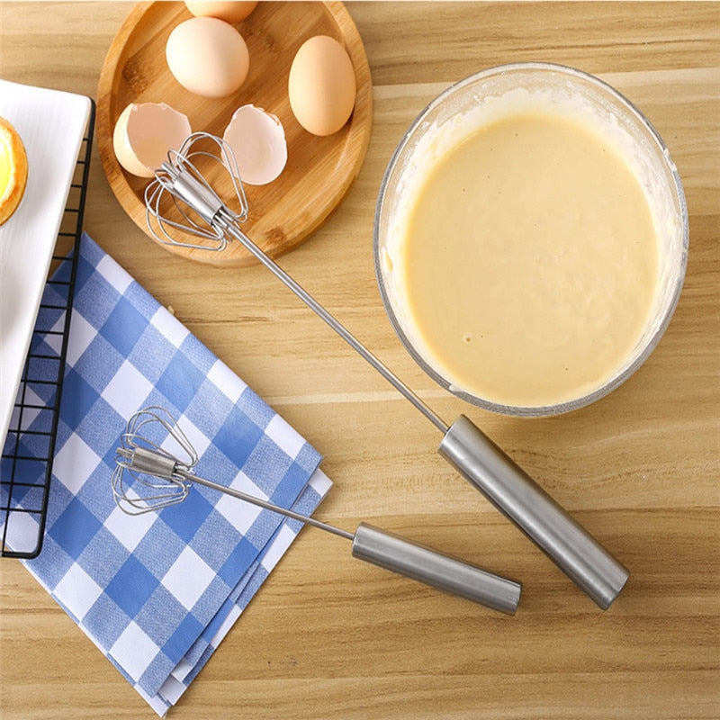 Kitchen Accessories Mixer Self Turning Egg Cream Stirring Kitchen Whisk