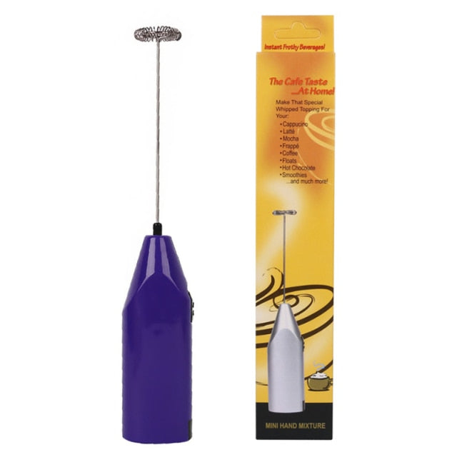 Milk Foamer Coffee Whisk Mixer Handle Stirrer Cappuccino