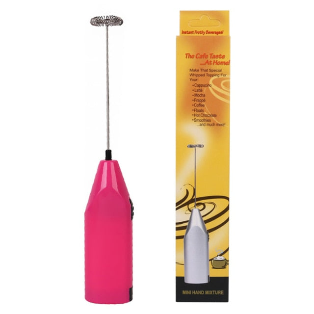Milk Foamer Coffee Whisk Mixer Handle Stirrer Cappuccino