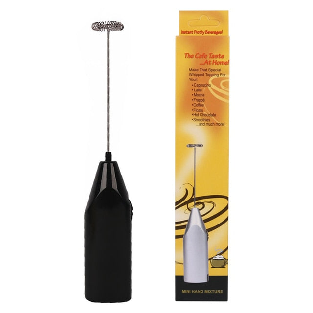 Milk Foamer Coffee Whisk Mixer Handle Stirrer Cappuccino