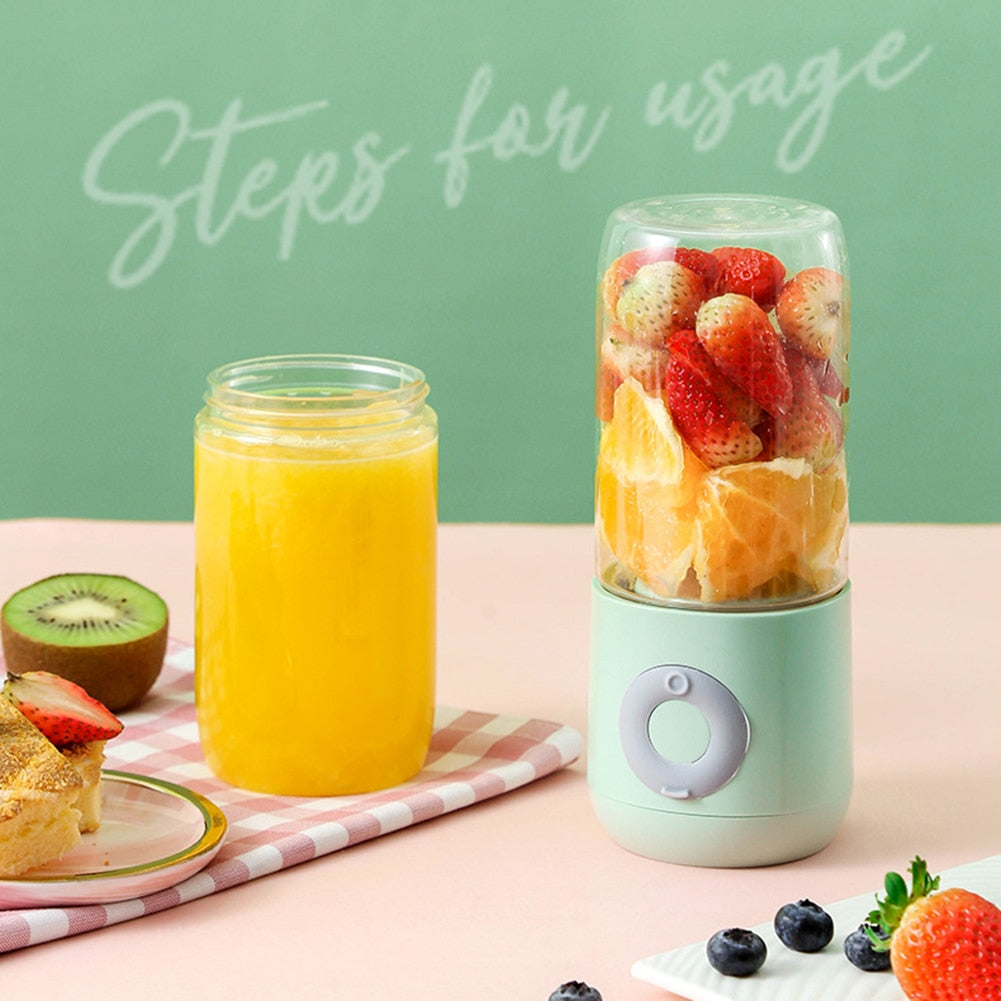 Portable Juicer Fruit Blender Electric USB Mixer