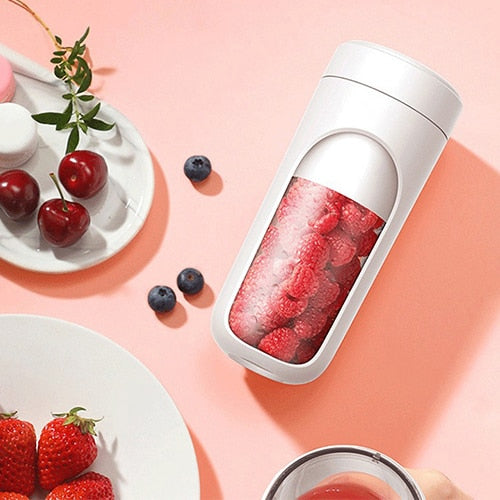 Wireless Juicer USB Rechargeable Smoothie Squeezer Kitchen Electric Mixer