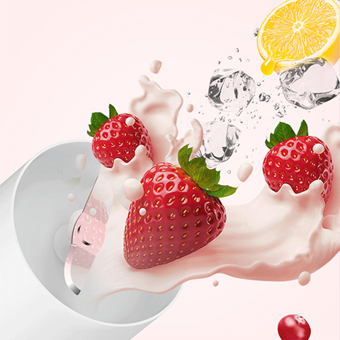 Wireless Juicer USB Rechargeable Smoothie Squeezer Kitchen Electric Mixer