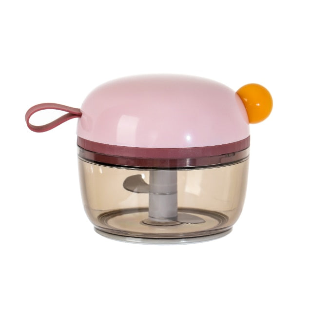 Kitchen Accessories Mini Manual Meat Grinder Food Processor Fruits Press