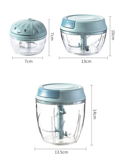 Mini Processor Garlic Press Blender Kitchen Chopper Modern simplicity