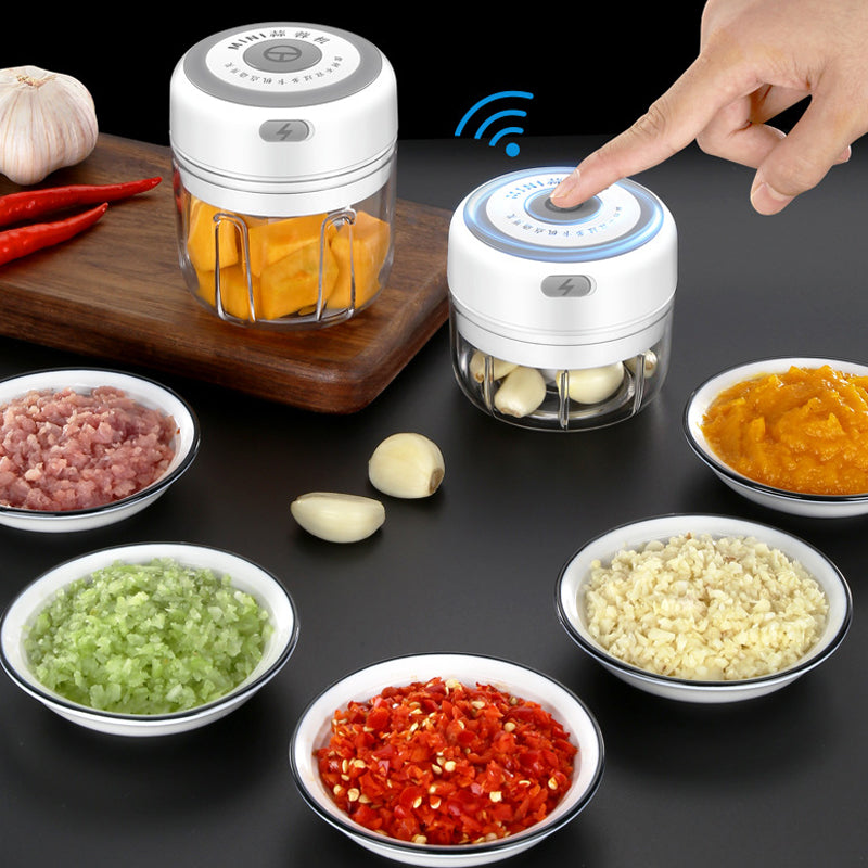 Electric Food Mixer Mini Garlic Chopper