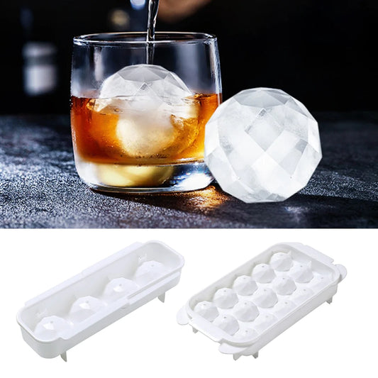 Ice cubes sphere or diamond trays !