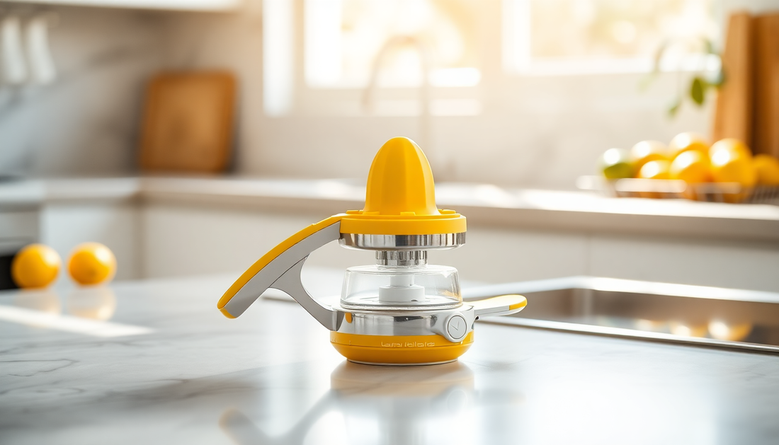 Unlock the Power of Fresh Juice with the Multifunctional Lemon Press from BlenderJuice.com